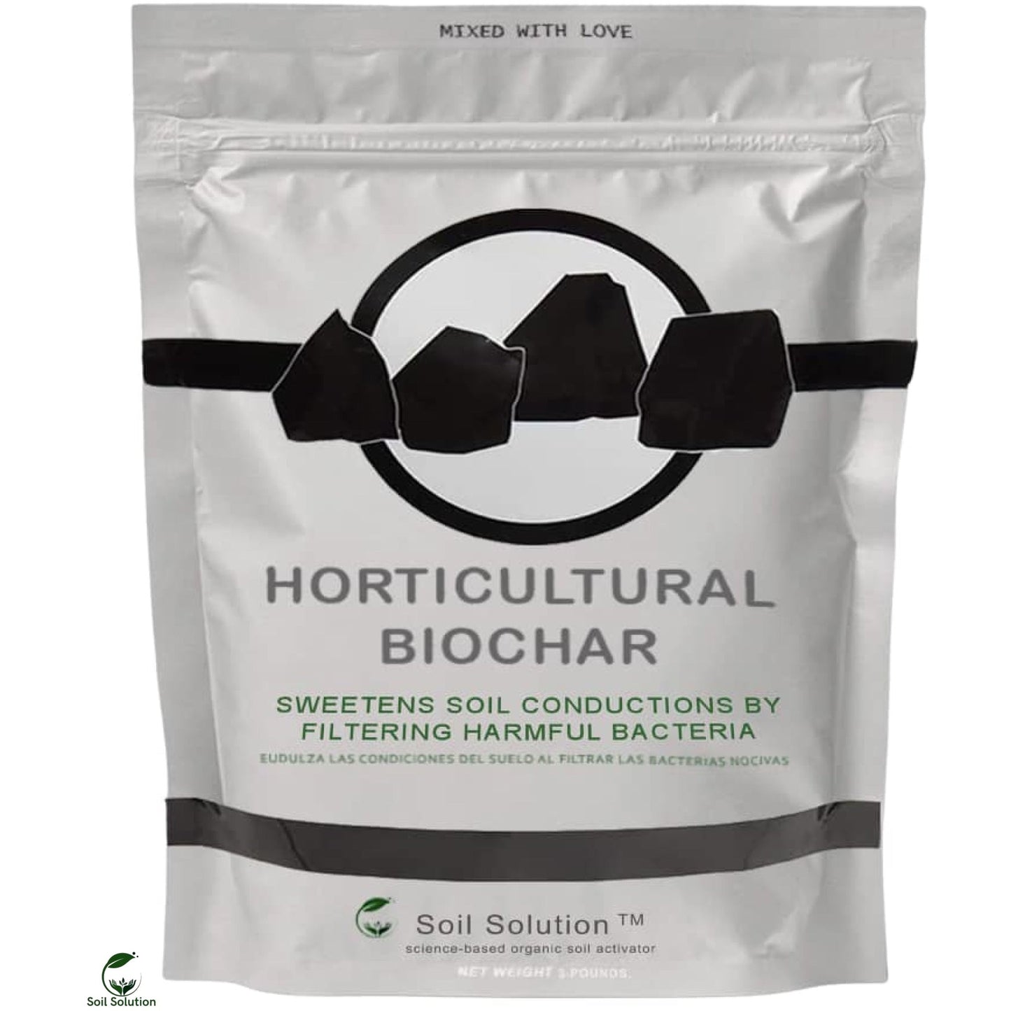 Soil Solution Biochar Medium (3 Pounds)
