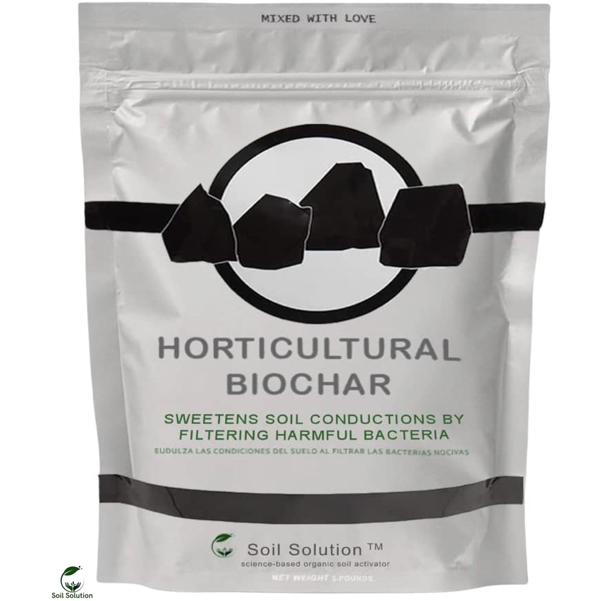 Soil Solution Biochar Medium (3 Pounds)